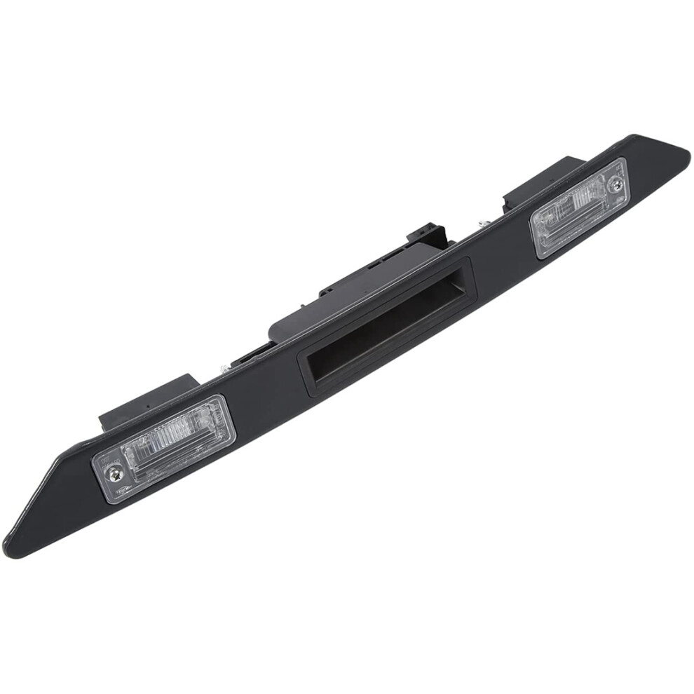 Trunk License Plate 8P48275743fz Car Rear License Plate Trim Assembly For - A3 A4 A6 Q7 Rs3 S4 2003Â2013 Light 4711658008923