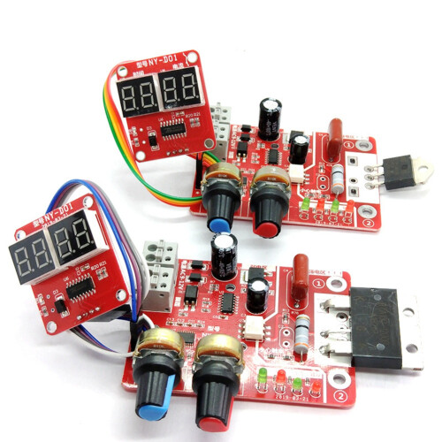Digital Spot Welding Machine  Control Display Spot  AC 110V 220V to 9V Transformer Controller Board 100A 2