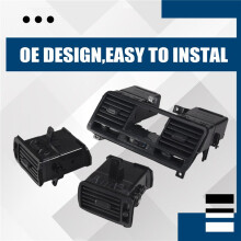 Bil Luftkonditionering Instrumentpanel Ventilation Panel Grill för Pajero Montero V10 V20 V30 V43 MB775266 MB775268