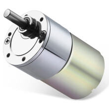 12V 100RPM Getriebe Motor Hohes Drehmoment Elektrischer Untersetzung Getriebe Motor Exzentrische Abtrieb Welle 37Mm Getriebe