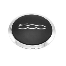 133Mm Calota para 500 Rodas TampõEs do Cubo Central 68078419AC 68078421AC Capa de Poeira 51884863 Prata