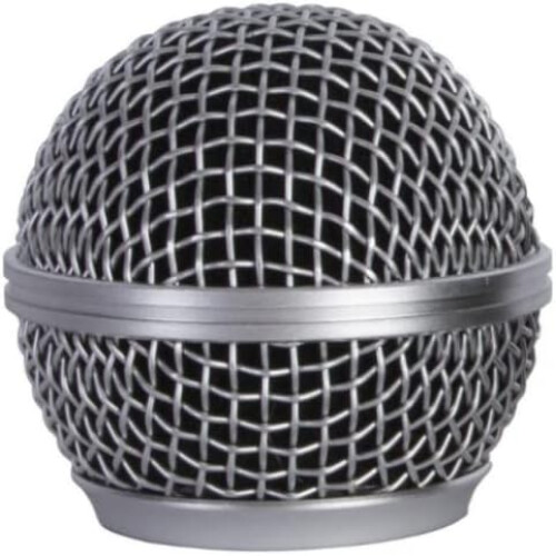 Grille Replacement for SM58 Microphone with Secure Thread Fit and Dust Moisture Protection 1
