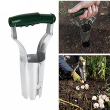 Automatisches Pflanzen Werkzeug für Garten Hand Zwiebel Pflanzer mit Tiefen Markierung Boden Freigabe Pflanzen Werkzeug zum Graben Von Loch Saat A