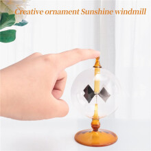 Solar Power Radiometer Crookes Solar Vanes Windmill Gift Home Desk Decoration