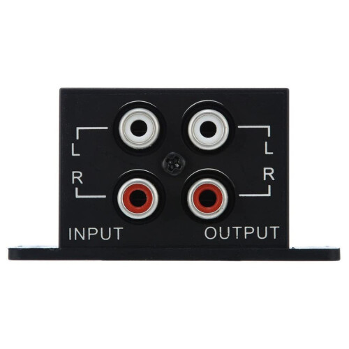 Car Audio Regulator Amplifiers Bass Subwoofer Stereo Equalizer Controller 4 RCA 1