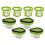 4 Pack HEPA Filter + 4 Replacement Mesh Filter Frames for  Pet Hair Eraser Handheld Vacuum 1