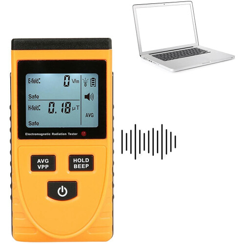Socket Radiation Detection,Portable Dosimeter Counter with LCD Display, Radioactive Detector GM3120 2