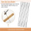 Scroll Saw Blades Plain End 5 Inch 24PCS 12 TPI Regular Tooth for Woodworking DIY 3