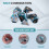 7 Pieces Dice Set Polyhedral Dice Set Role Playing Dices Set for DND Pathfinder Role Playing RPG 4