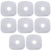 8 PièCes Chiffon de Vadrouille pour Joybos Vadrouille Presser Vadrouille SéParation Automatique Rotation Nettoyage Sols Vadrouille Chiffon