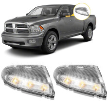 Spiegel Richtingaanwijzers Lamp en Behuizing voor Ram 1500 2500 2009-2018 68064949AA/68232479AA()