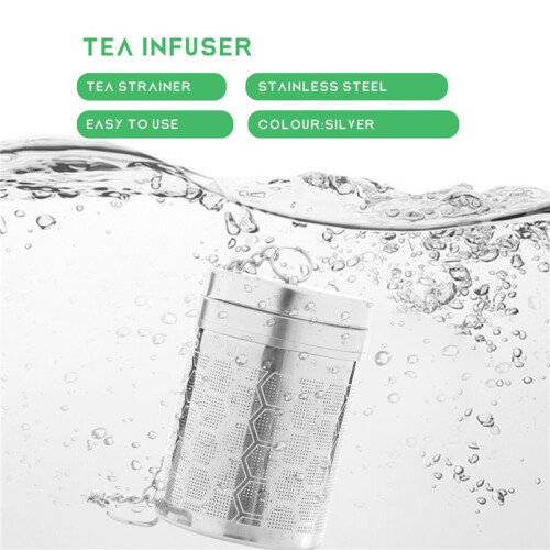 Tea Infusers for Loose Tea, Stainless Steel Tea Strainer, Extra Fine Mesh Tea Diffuser for Brewing Tea, Spices 2
