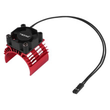 Motor Heatsink Cover Cooling Fan for 144001 124019 124018 124016 104001 RC Car 540 550 3650 Motor Heat Sink,2