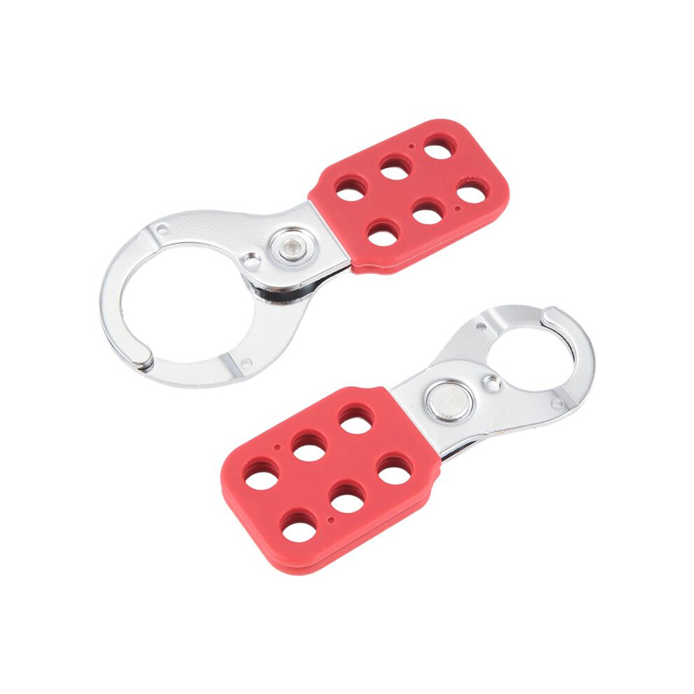 2 Pcs Lock Out Tag Out Lock Hasp Safety Padlock Lockout Steel Nylon Hasp Lock For Industry Equipment 6032328772479