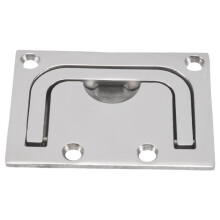 Stainless Steel 316 Flush Lift Ring Hatch Pull Handle Locker Cabinet Boat Marine Hardware