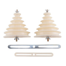1 Beige 7-Schichten 6-Schlitz MotorReparatur Werkzeug Pagoden Motor Wicklung Form Einphasiges Universal Mikromotor Wicklung Werkzeug