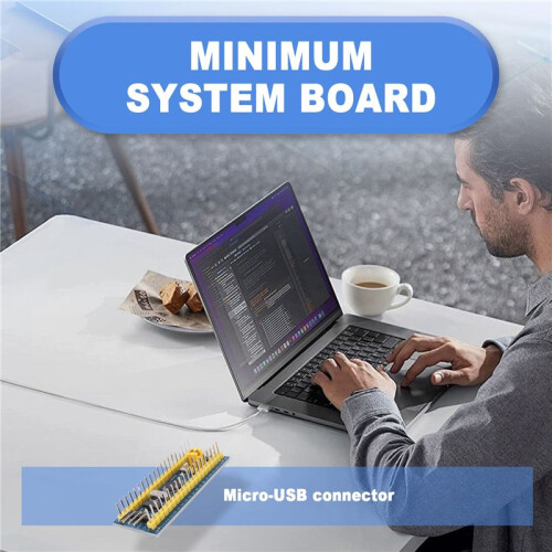 ST-Link V2 Programming Unit Emulator Downloader + 40Pin STM32F103C6T6 ARM STM32 SWD Minimum System Board Micro-USB 2