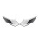Exterior Chrome Silver a Pillar Front Side Window Panel Cover Trim Garnish for    2021 2022 1
