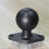 Base de Montagem de Losango de AlumíNio com CabeçA de Esfera de Borracha de 1,5 Polegadas Base de Montagem de Motocicleta para Dispositivos de 5
