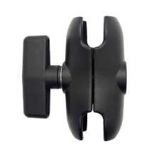 9 Cm Lengte Aluminiumlegering Dubbele Arm Voor RAM met 1,5 Inch Kogelvoetmontage Motorfiets Camera Verlengarm
