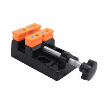 Small Vise Flat Clamp Table Jaw Bench Clamp Drill Press Vice Opening Table Vise DIY Hand Tools 13.5X6.5X3.6cm