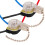 3Pack Ceiling Fan Light  ZE-110 Fan  3 Way Speed Fan  Ceiling Pull Chain  Replacement (Nickel) 1