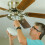 3Pack Ceiling Fan Light  ZE-110 Fan  3 Way Speed Fan  Ceiling Pull Chain  Replacement (Nickel) 6