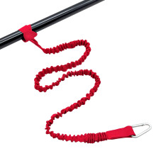 4 pezzi di puleggia elastica leggera e estensibile per pagaia da kayak, da 35,4" a 57,1"