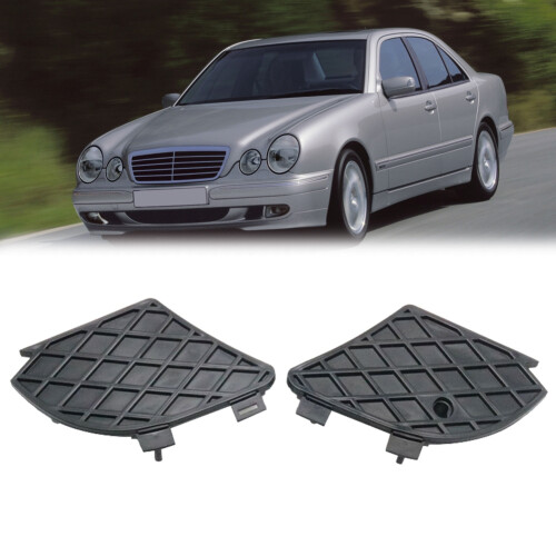 2108850153 Car Front Left Bumper Fog Light Cover Bezel Grille for   E-CLASS W210 E320 E430 E55 1999-2003 1