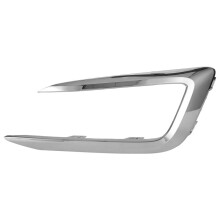 Car Chrome Front Right Bumper Lower Grille Trim Strips Fog Light Cover Trim Replacement for SAIC  I5