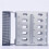 5,25 Polegadas um 5 X 3,5 Polegadas  HDD Cage Rack Gabinete de Disco RíGido Bandeja de Disco RíGido Adaptador Caddy 6