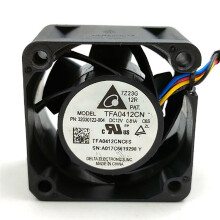 Ventilador de RefrigeracióN TFA0412CN para Delta 4028 DC12V 0.81A 8200RPM 4 Cables PWM Control de Temperatura 4CM Interruptor Ventilador