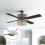 3Pack Ceiling Fan Light  ZE-110 Fan  3 Way Speed Fan  Ceiling Pull Chain  Replacement (Nickel) 4