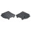 2108850153 Car Front Left Bumper Fog Light Cover Bezel Grille for   E-CLASS W210 E320 E430 E55 1999-2003 4