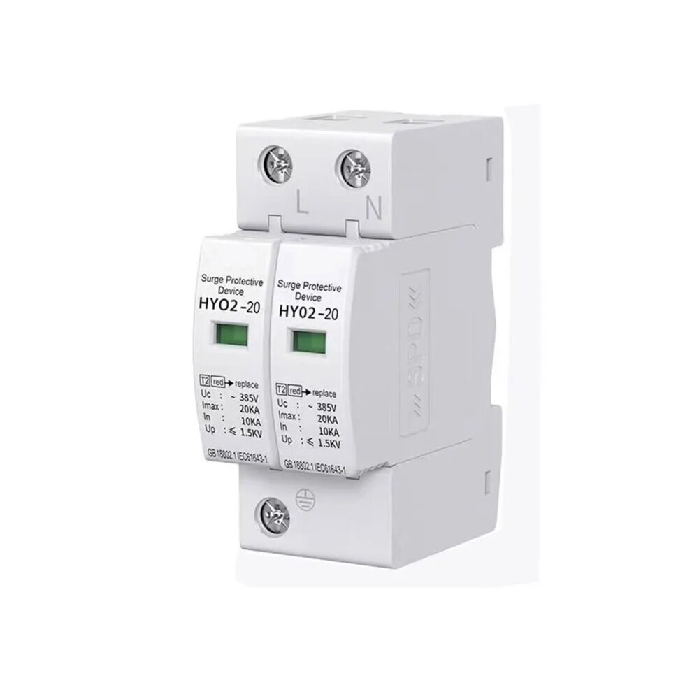 Surge Protector 385V 20Ka Surge Protection Lightning Damage Prevention For Ac Devices 9169991213804