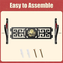 Gancho de Montagem de Parede de Espada de Criaturas LendáRias Suporte de Katana para Suporte de Arma de Sabre de Luz Tanto Samurai, 1 Camada