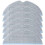 6 Pack Vacuum Replacement Mop Pads for  S7 S7+ T7S  Accessories Reusable Wet Microfiber Soft Pad 1