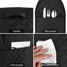 For Kitchen Aid Mixer Cover Stand Mixer Dust Proof Cover Fits for All Tilt & Bowl Lift Models