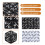 48 Pieces 16mm Dice Counters Token Dice Loyalty Dice D6 Dice Square for ,CCG,Card Gaming 3