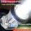 Mounted Flashlight Strong Light Led Headlight USB Rechargeable for Outdoor Fishing Light Flashlight 9