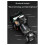 Strong Light Led Headlamp Super Bright Type-C USB Rechargeable Headlight Telescopic Zoom  Lamp with Digital Display 6