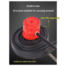 MOTSUV TPU Inner Tube for 700C Gravel Road Bikes Compatible with 700x35-50C Tires MTB 29x1.5-1.95 45MM