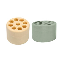 2PCS Spiral Ikebana Stem Holder, Reusable Floral Grid for Vase, Spiral DIY Bouquet Twister Flower Arrangement Holder,B