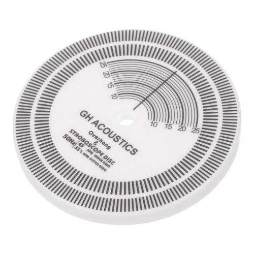Reliable Turntables Strobe Disc Stroboscope Mat Tests Rotational Speed Detection Vinyl Recording Speed Measuring Disc