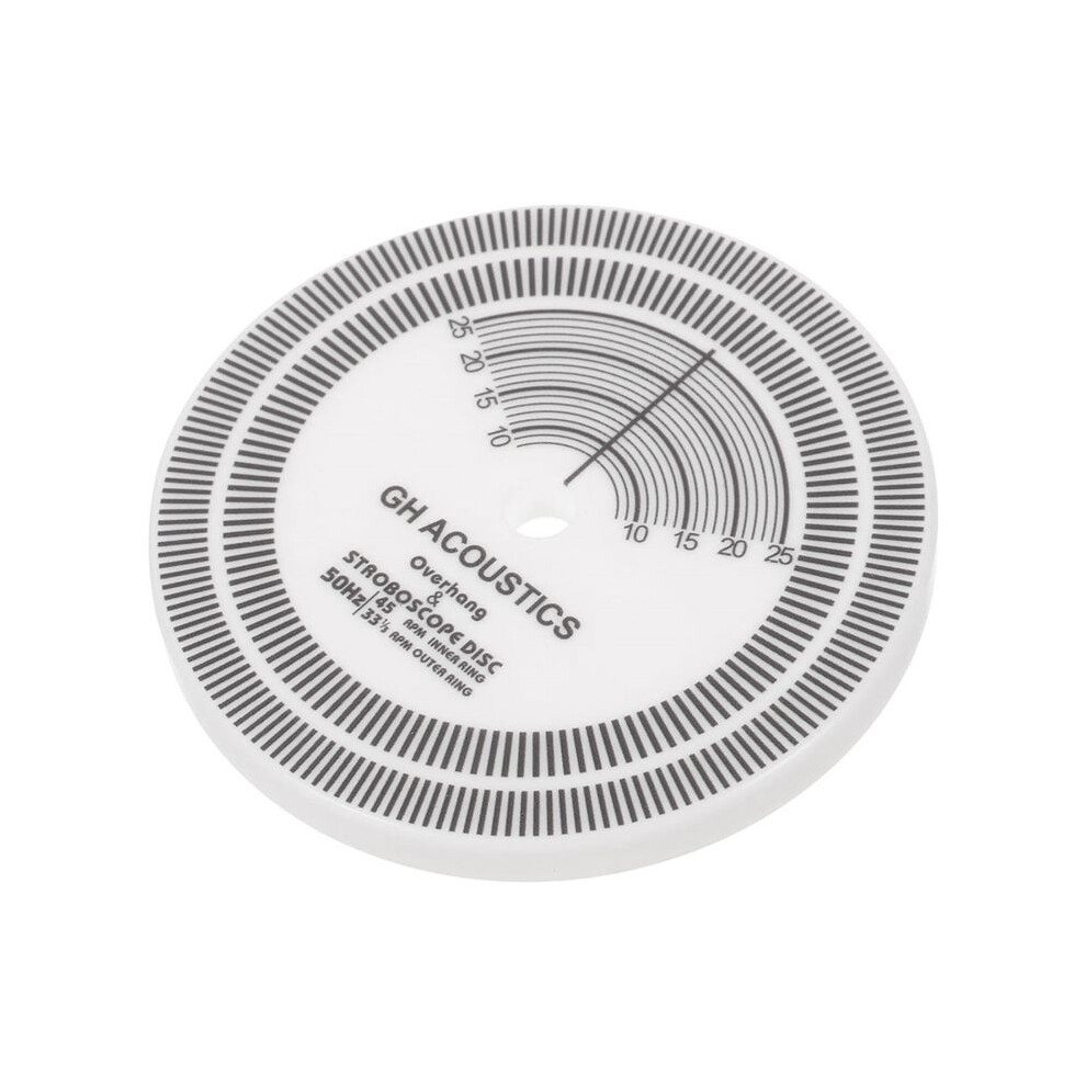 Reliable Turntables Strobe Disc Stroboscope Mat Tests Rotational Speed Detection Vinyl Recording Speed Measuring Disc 4712109220574