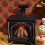 2PCS Dollhouse Miniature Simulation  Illuminated Fireplace Model DIY Accessories 4