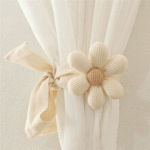 Flower Shape Window Curtain Bundle Band Kids Room Hanging Curtain Holders Tie Backs Curtain Accessories Home Decor F