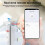 Tuya  Vibration Sensor ZigBee Tuya Sensor Monitor App Control Security Protection Zigbee Sensor Motion Shock Alarm 7