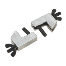 Abrazadera de Línea de Freno, 2 Piezas Alicates de Abrazadera de Manguera, Abrazadera de Línea de Freno de Metal Adecuada para Mangueras Flexibles