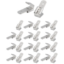 25 Pcs Double Piggyback Spade Connectors,Female Male Quick Disconnect Piggyback Spade Crimp Terminals Assortment Kit